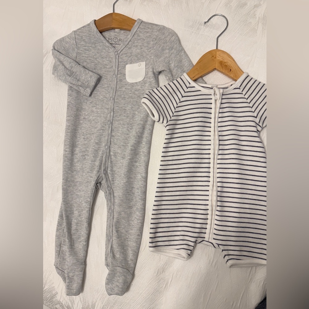 Mori Onesies and Romper set